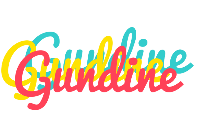 Gundine disco logo