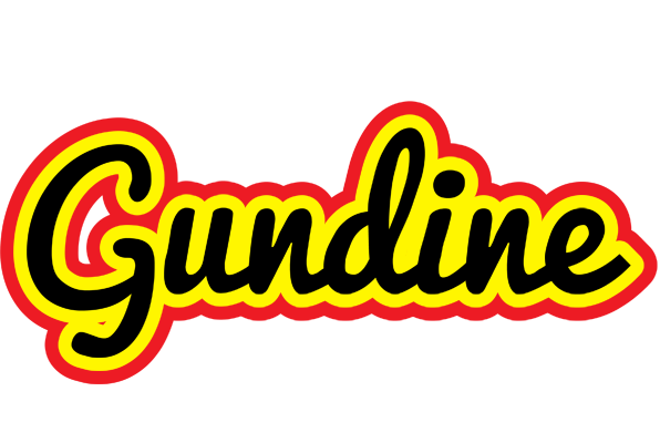 Gundine flaming logo