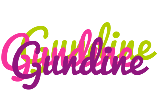 Gundine flowers logo