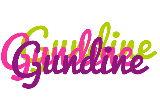 Gundine flowers logo