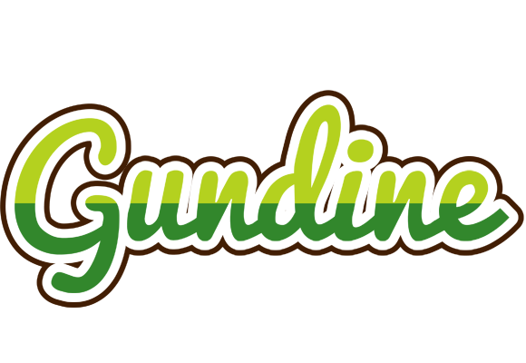 Gundine golfing logo