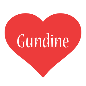 Gundine love logo