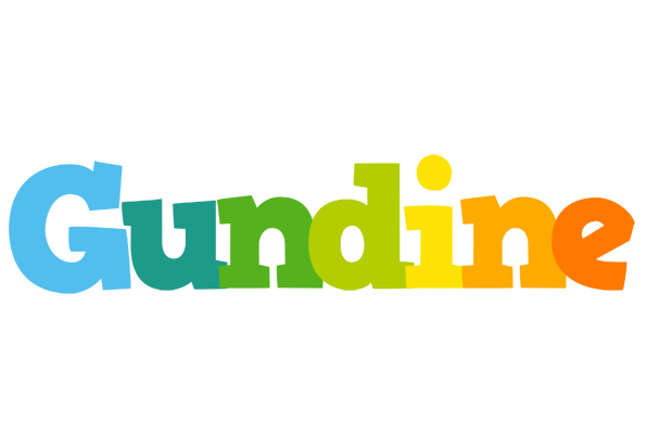 Gundine rainbows logo