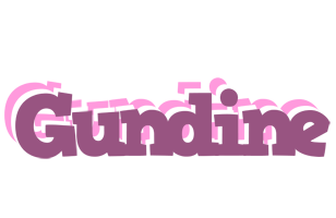 Gundine relaxing logo