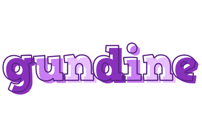 Gundine sensual logo