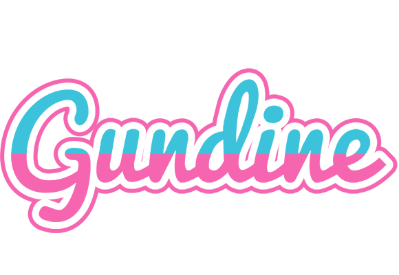 Gundine woman logo