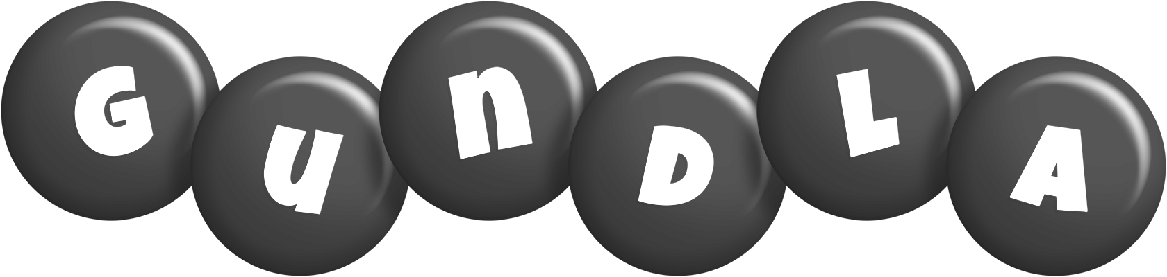 Gundla candy-black logo