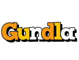 Gundla cartoon logo