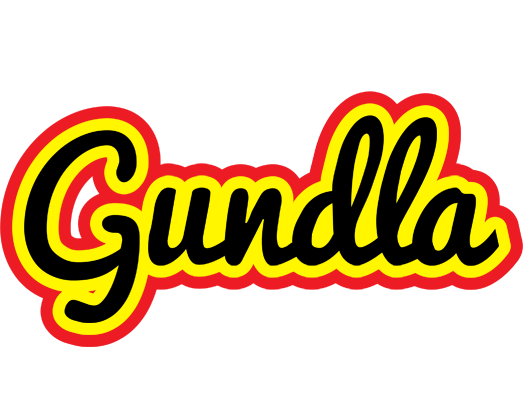 Gundla flaming logo