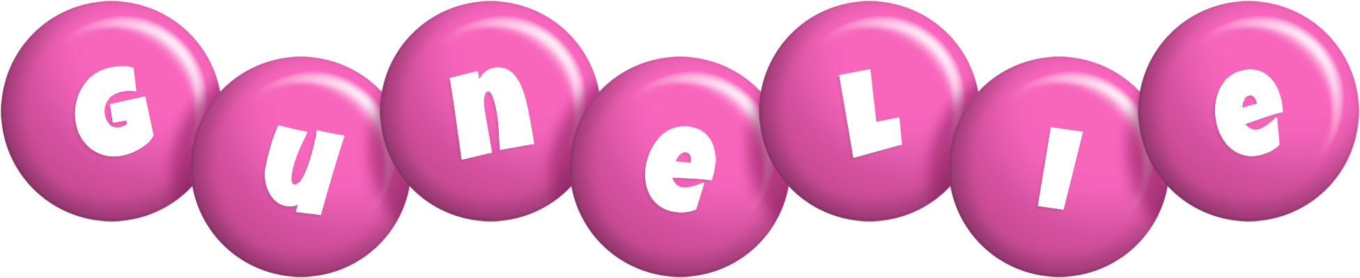 Gunelie candy-pink logo