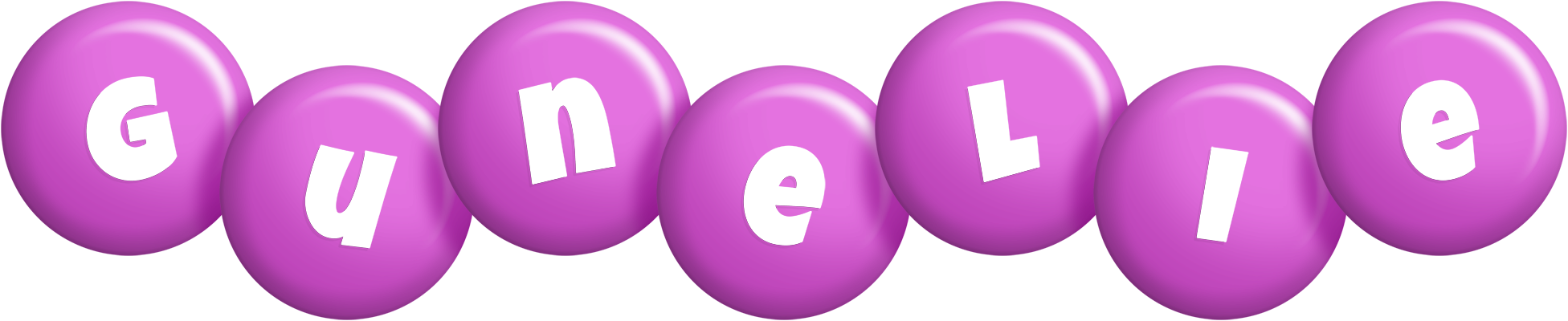 Gunelie candy-purple logo
