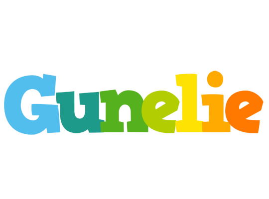 Gunelie rainbows logo