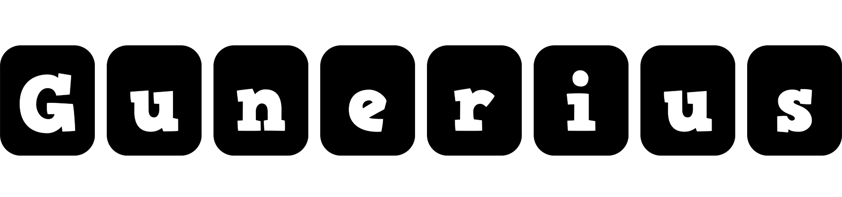 Gunerius box logo