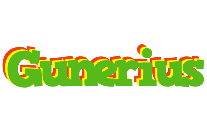 Gunerius crocodile logo