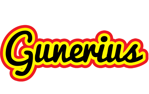 Gunerius flaming logo