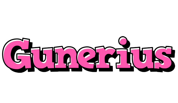 Gunerius girlish logo