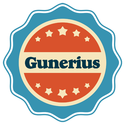 Gunerius labels logo