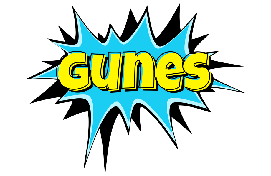 Gunes amazing logo