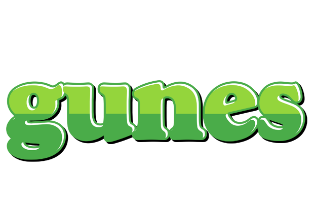 Gunes apple logo