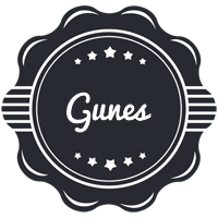 Gunes badge logo