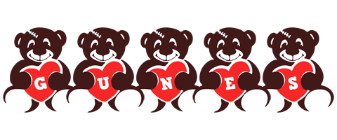 Gunes bear logo