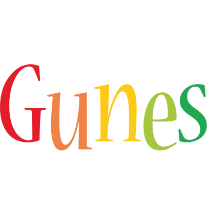 Gunes birthday logo