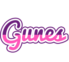 Gunes cheerful logo