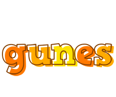 Gunes desert logo