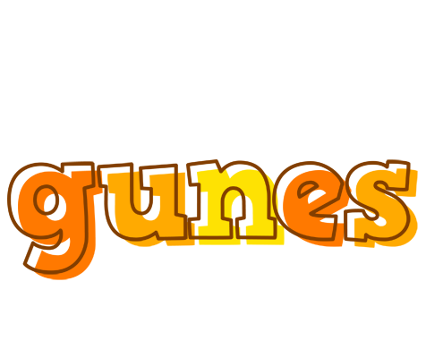 Gunes desert logo