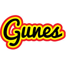 Gunes flaming logo