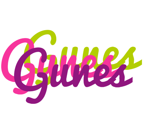 Gunes flowers logo