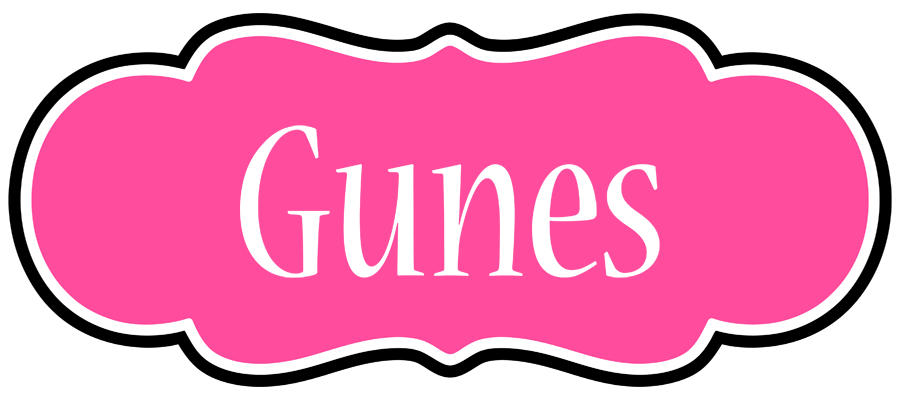 Gunes invitation logo
