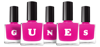 Gunes nails logo