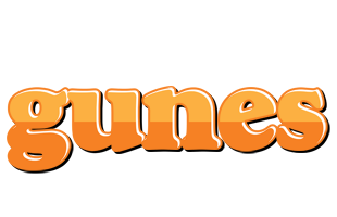 Gunes orange logo