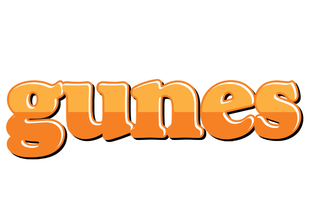 Gunes orange logo