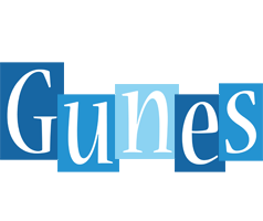 Gunes winter logo