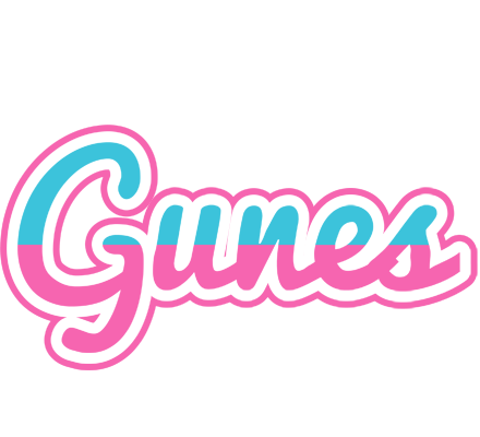 Gunes woman logo