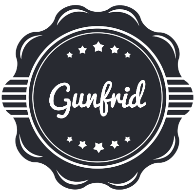 Gunfrid badge logo
