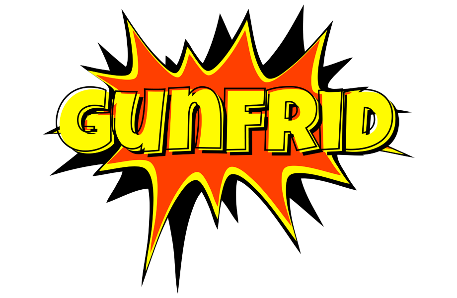 Gunfrid bazinga logo