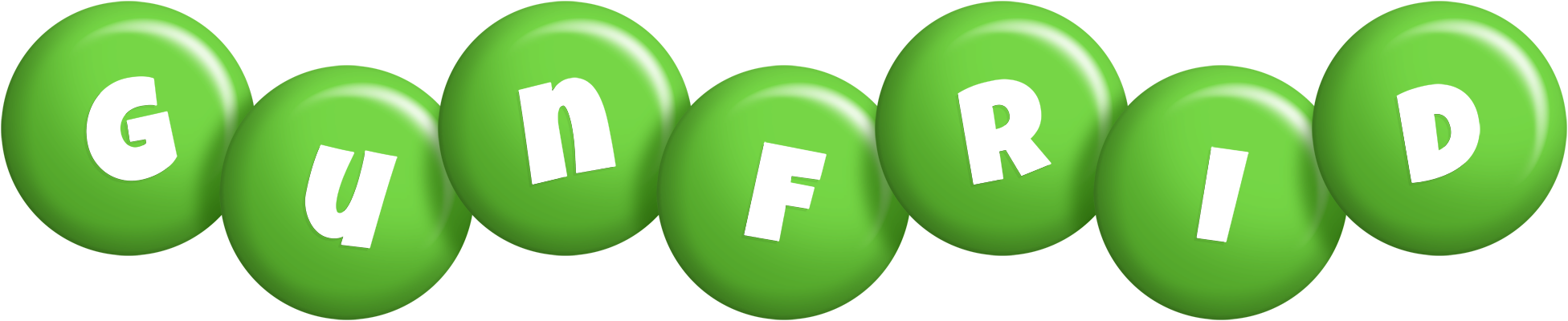 Gunfrid candy-green logo