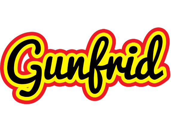 Gunfrid flaming logo