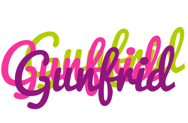 Gunfrid flowers logo
