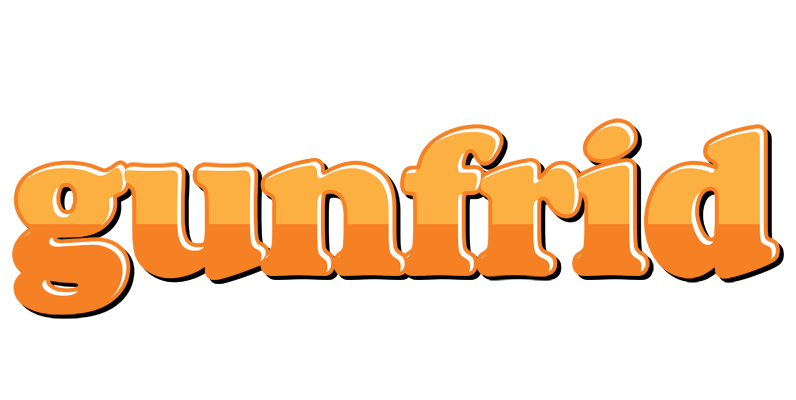 Gunfrid orange logo