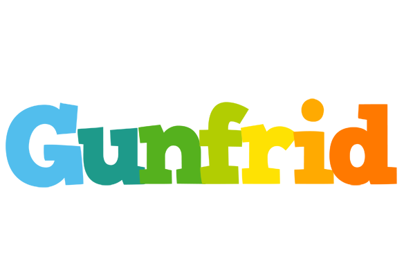 Gunfrid rainbows logo