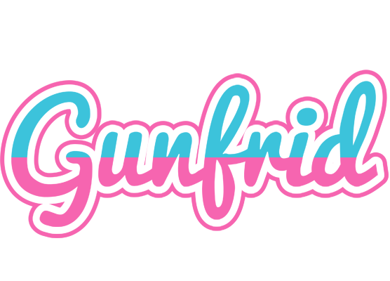 Gunfrid woman logo