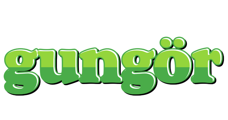 Gungör apple logo