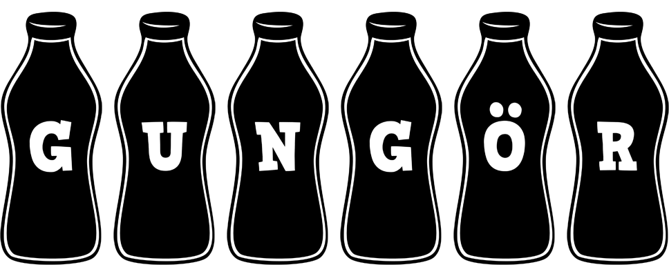 Gungör bottle logo
