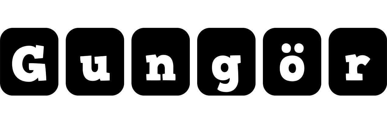 Gungör box logo