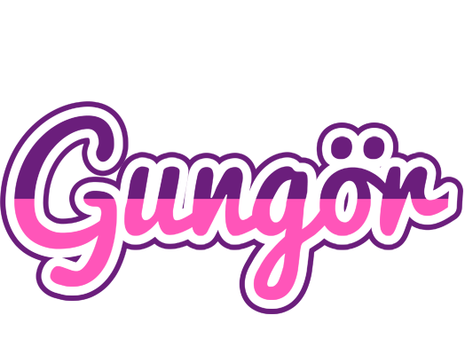 Gungör cheerful logo