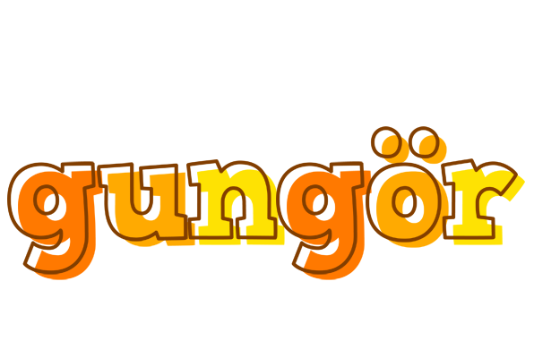 Gungör desert logo